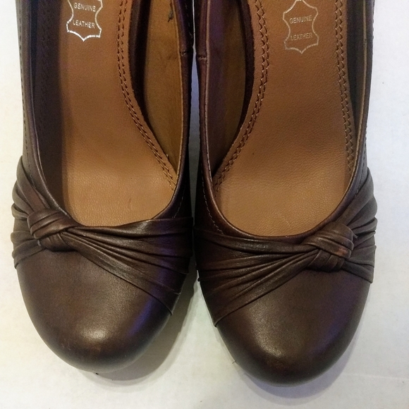 Aldo Massari Women's Brown Heels Sz 40 - Picture 2 of 14